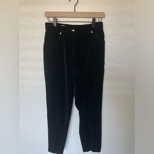 ESCADA 80’s 90’s Black Velvet Pants